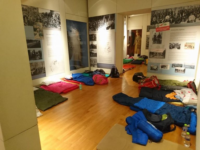SLEEPOVER / Διανυκτέρευση στο μουσείο για παιδιά Χειμώνας 2018 – Άνοιξη 2019