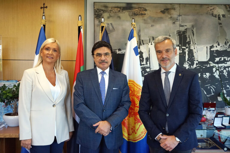 Επενδύσεις και τουρισμός στο επίκεντρο της συνάντησης του Δημάρχου Θεσσαλονίκης Κωνσταντίνου Ζέρβα με τον Πρέσβη των Ηνωμένων Αραβικών Εμιράτων