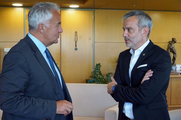 Συνάντηση του Δημάρχου Θεσσαλονίκης Κωνσταντίνου Ζέρβα με τον Υπουργό Εσωτερικών Μάκη Βορίδη