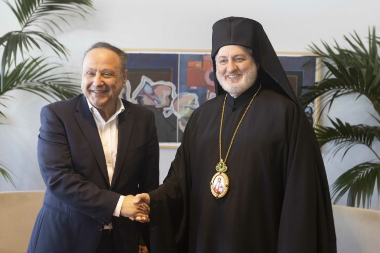 Στέλιος Αγγελούδης: Σε συνεργασία με τον Αρχιεπίσκοπο Αμερικής κ. Ελπιδοφόρο να καταστήσουμε τη Θεσσαλονίκη πόλο έλξης τουριστών από την Ομογένεια