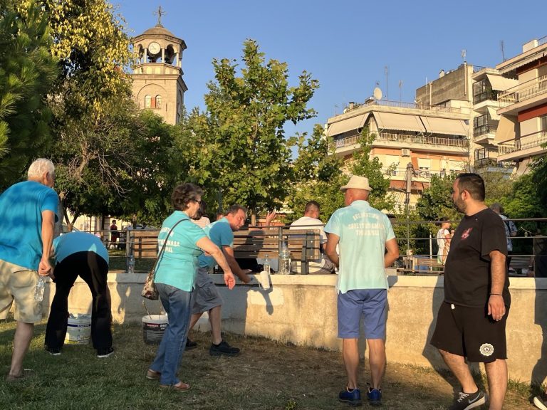 Νέες δράσεις καθαρισμού και αντιγκράφιτι σε όλες τις Δημοτικές Κοινότητες και στη Δ.Ε. Τριανδρίας