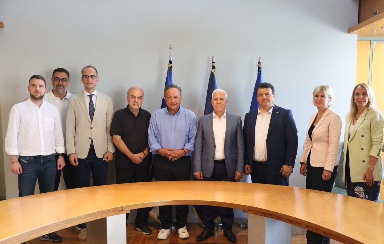 Συνάντηση Δημάρχου Θεσσαλονίκης Στέλιου Αγγελούδη με τον Δήμαρχο Προύσας Mustafa Bozbey