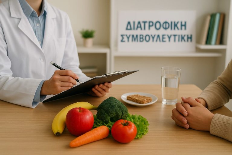 Δράση συμβουλευτικής για θέματα διατροφής στην Ε’ Κοινότητα.