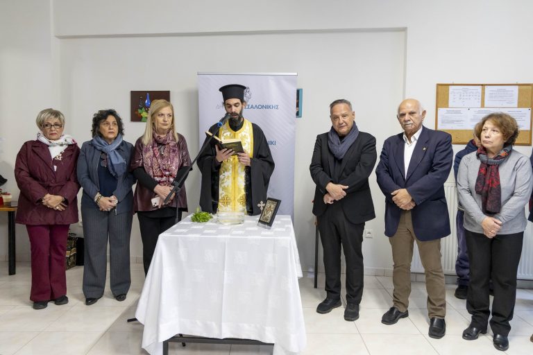 Παραδόθηκε από τον Δήμαρχο Θεσσαλονίκης Στέλιο Αγγελούδη, το νέο ΚΑΠΗ στην Άνω Πόλη