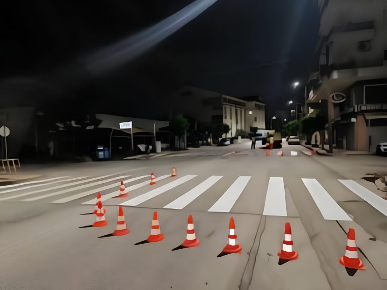 Συνεχίζονται οι διαγραμμίσεις από τον Δήμο Θεσσαλονίκης